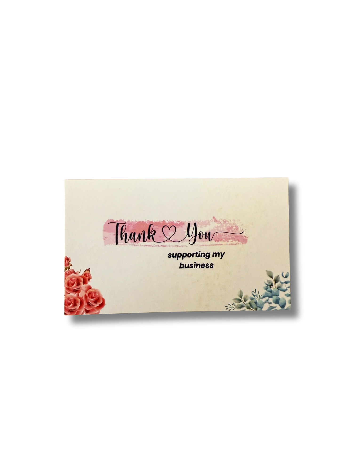 Thank You Cards SIZE (2*3.5 INCHES)
