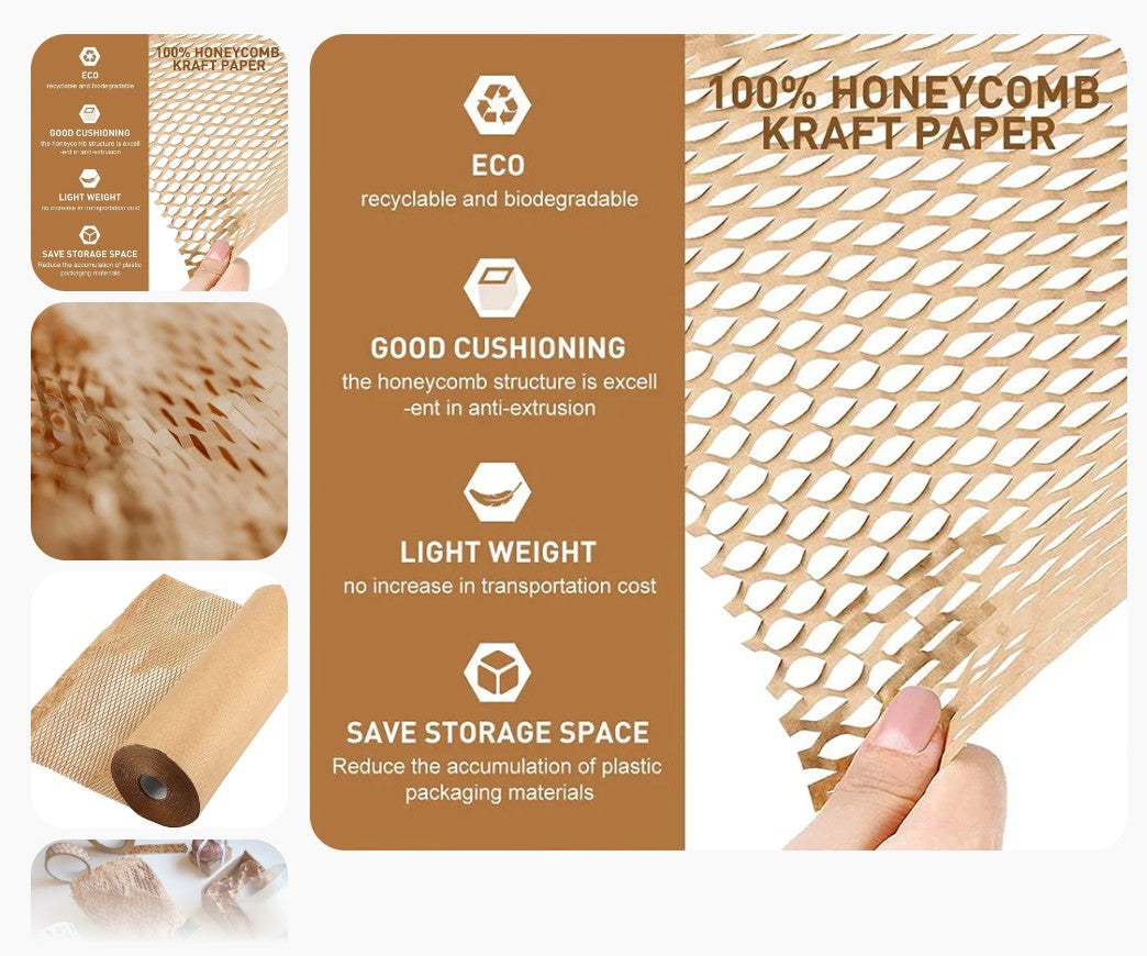 Honeycomb Paper Bubble Wrap 15 Inchs